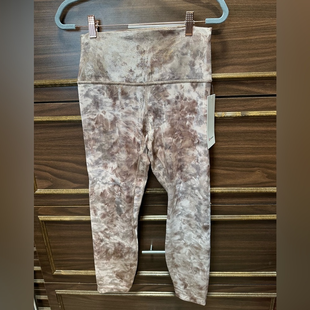 NWT Lululemon Align High-Rise Pant 25" Shine Size 8